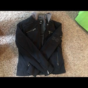 Canvas material Harley Davidson jacket, womens